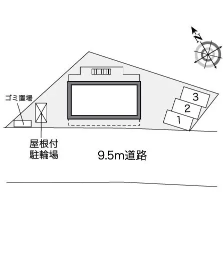 ★手数料０円★富士見市羽沢２丁目　月極駐車場（LP）